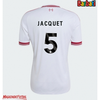 Liverpool Jeremy Jacquet #5 Tricou Fotbal Replică 2026-27 Barbati Deplasare